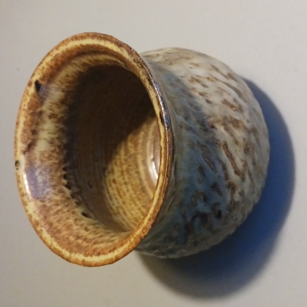 Ceramic Pottery Vintage Vase Hand Crafted Artist #eshopchicago - Picture 4 of 6